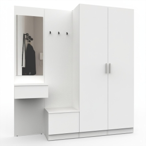 Набор мебели для прихожей "Марсель-110" МР 01-110 В2160 Ш2000 Г420 (ЛД.. Набор мебели для прихожей "Марсель-110" МР 01-110 В2160 Ш2000 Г420 (ЛД..